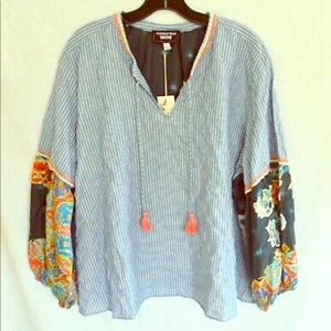 Johnny Was Blouse NWOT